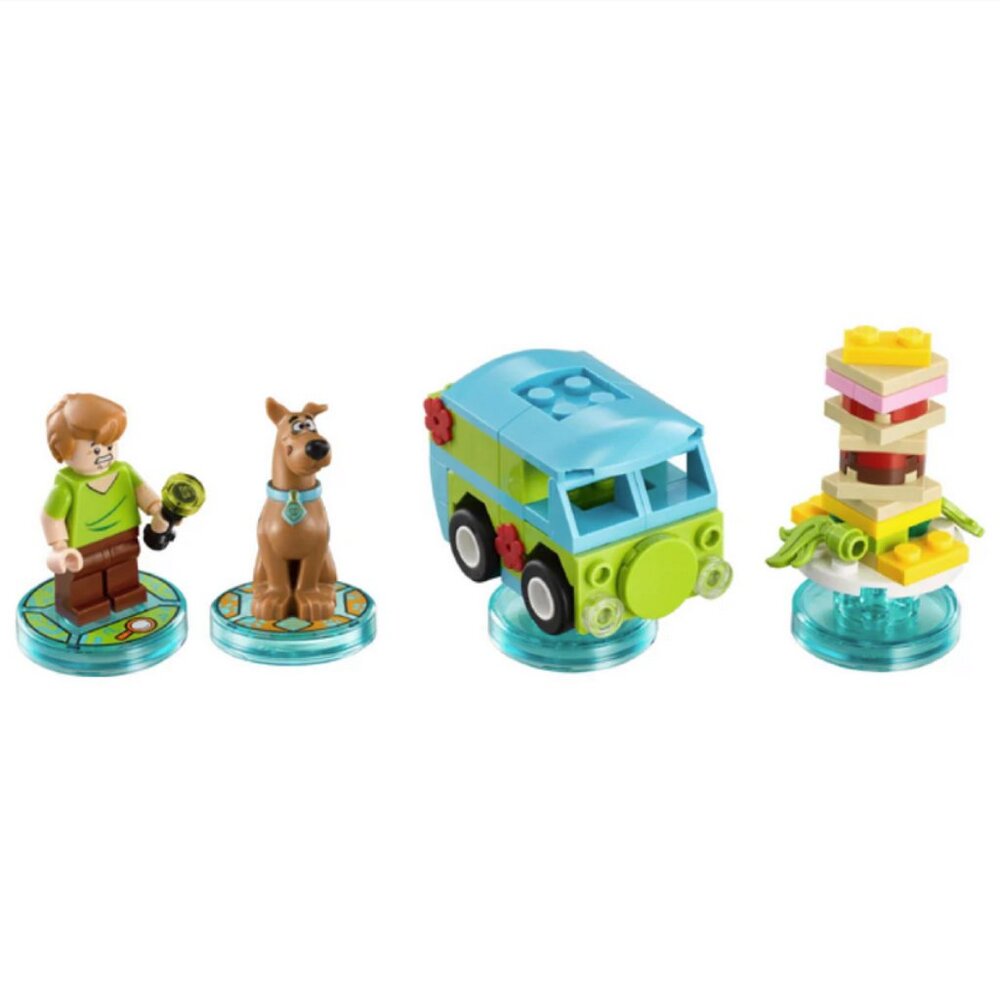 Scooby-Doo Team Figure Pack #71206 LEGO Dimensions COMPLETE *NO BOX*